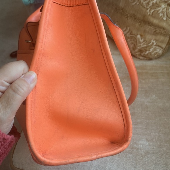 Kate Spade coral purse - Picture 6 of 13